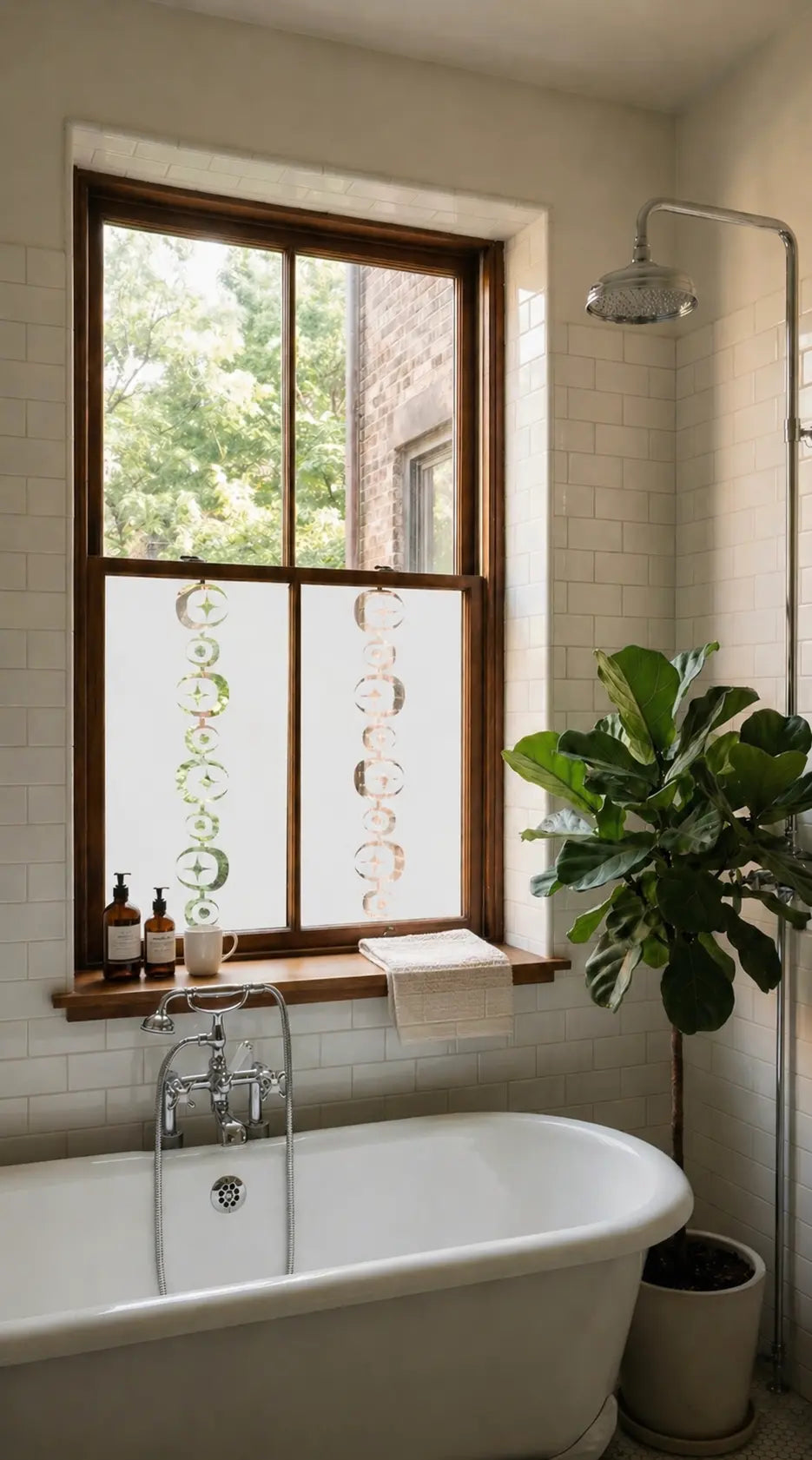 Best Bathroom Window Privacy Ideas That Still Let In Light