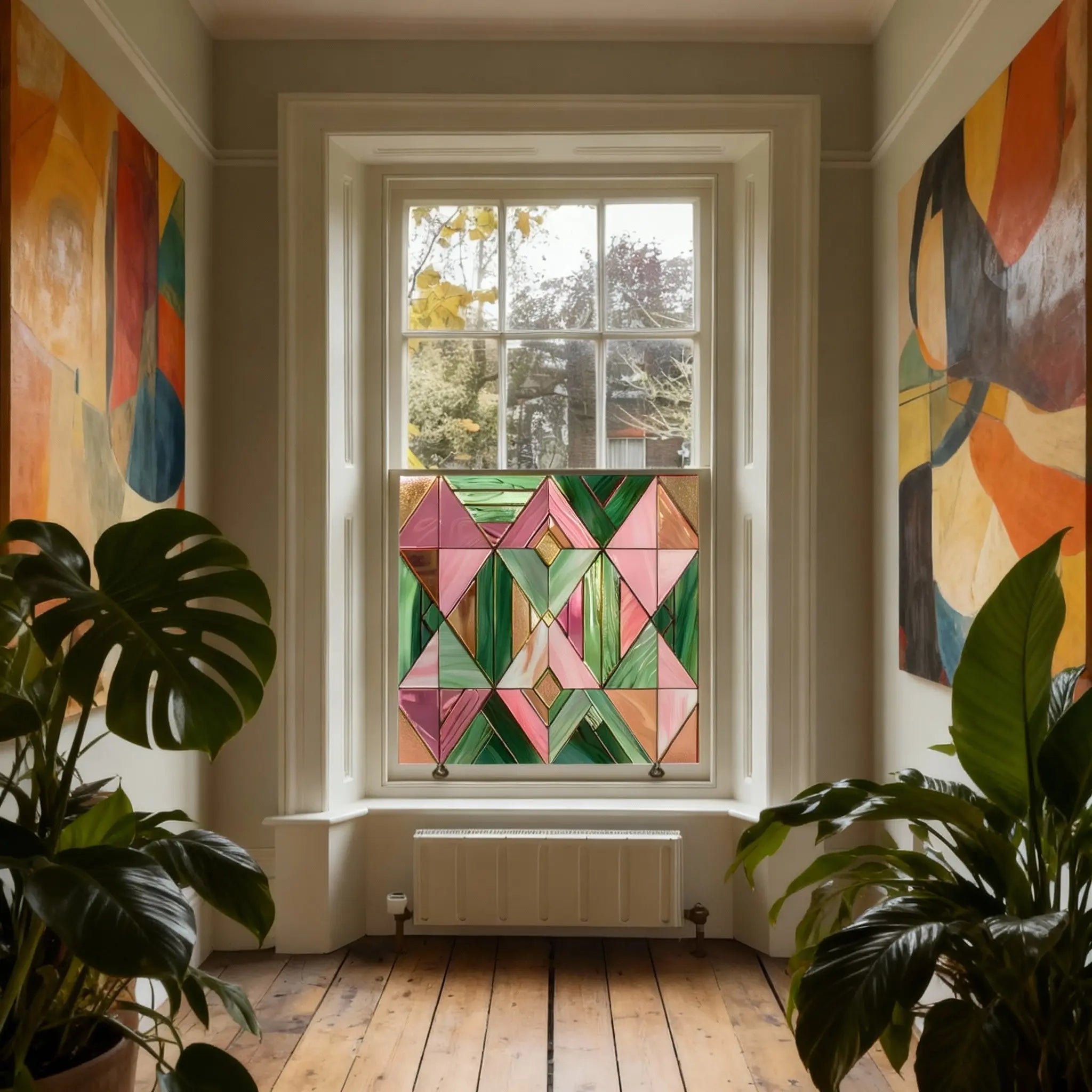 Stained-Glass-Window-Film-7-Stunning-Designs-to-Transform-Your-Space Creative Windows