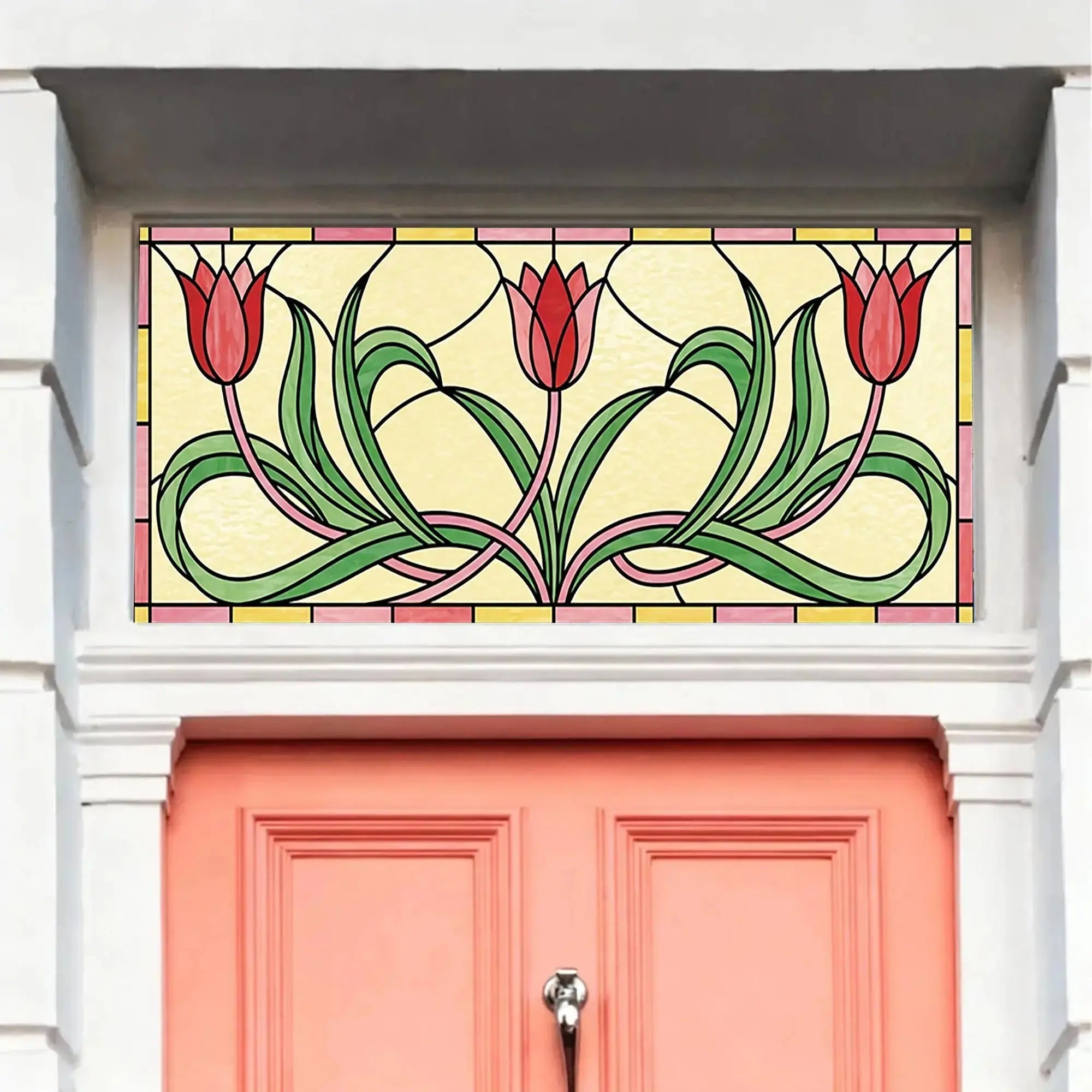 Transom Window Film for Privacy and Style