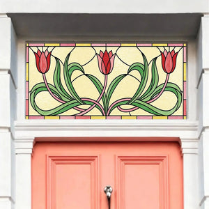 Transom Window Film for Privacy and Style