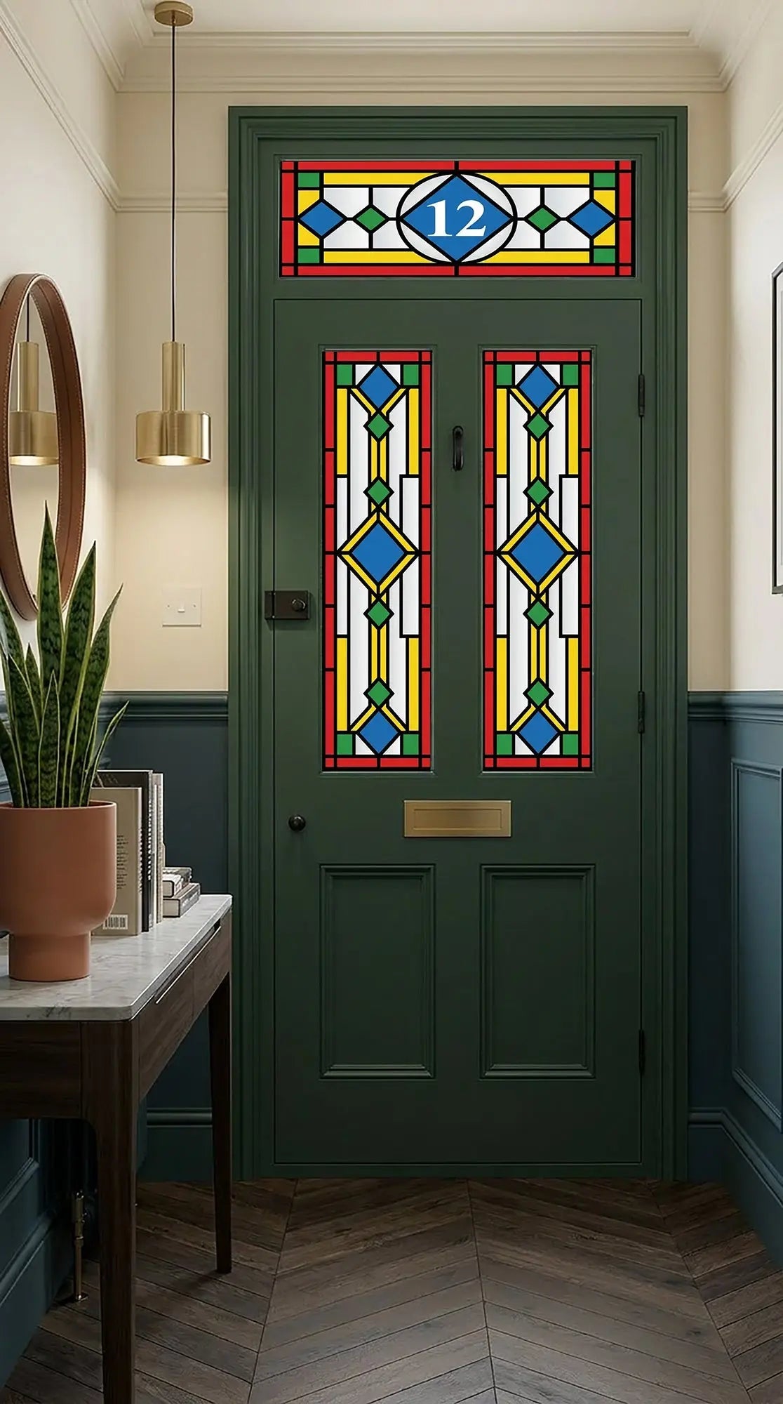 Front Door Window Film