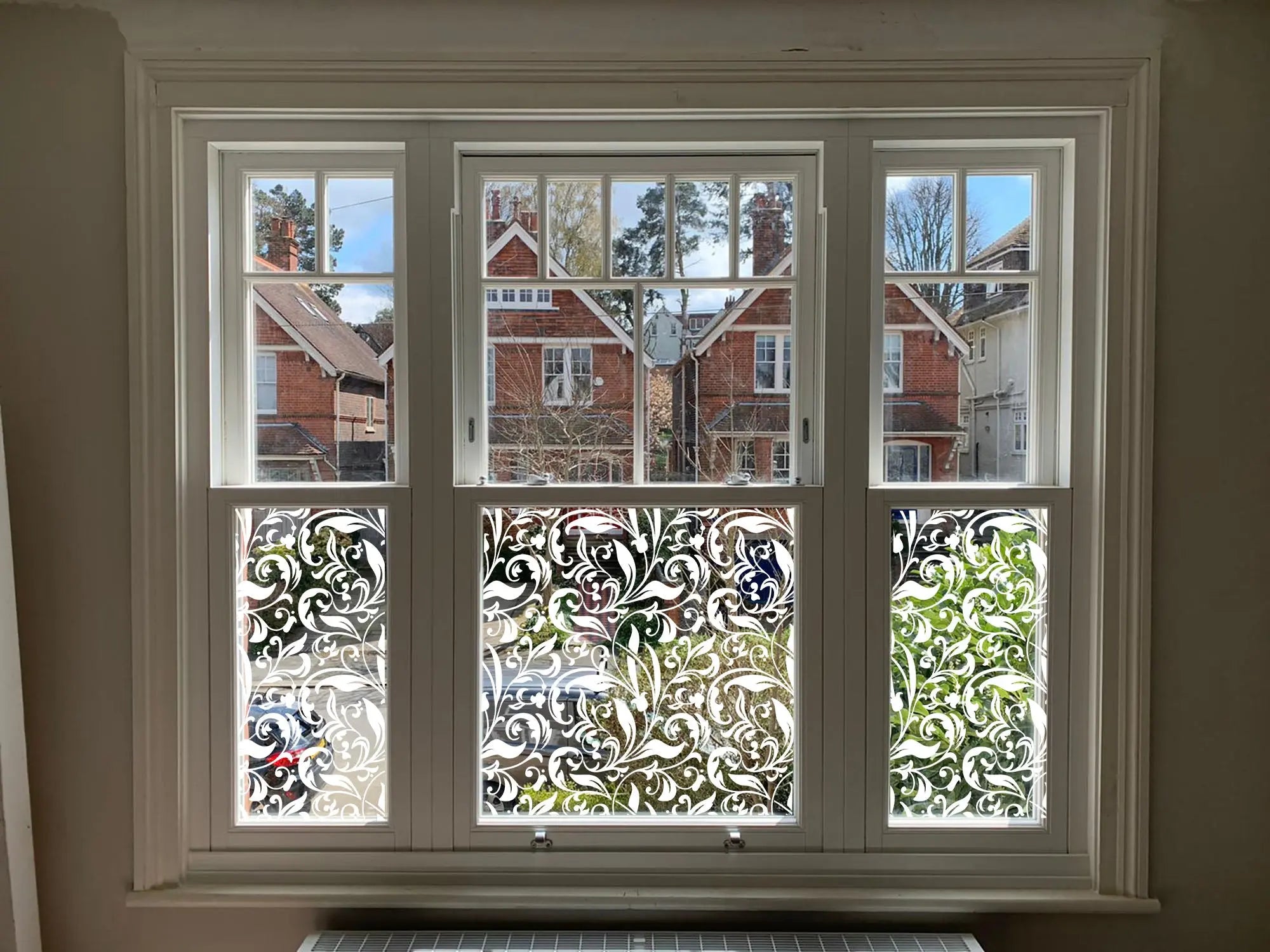 Floral-Patterned-Window-Film Creative Windows