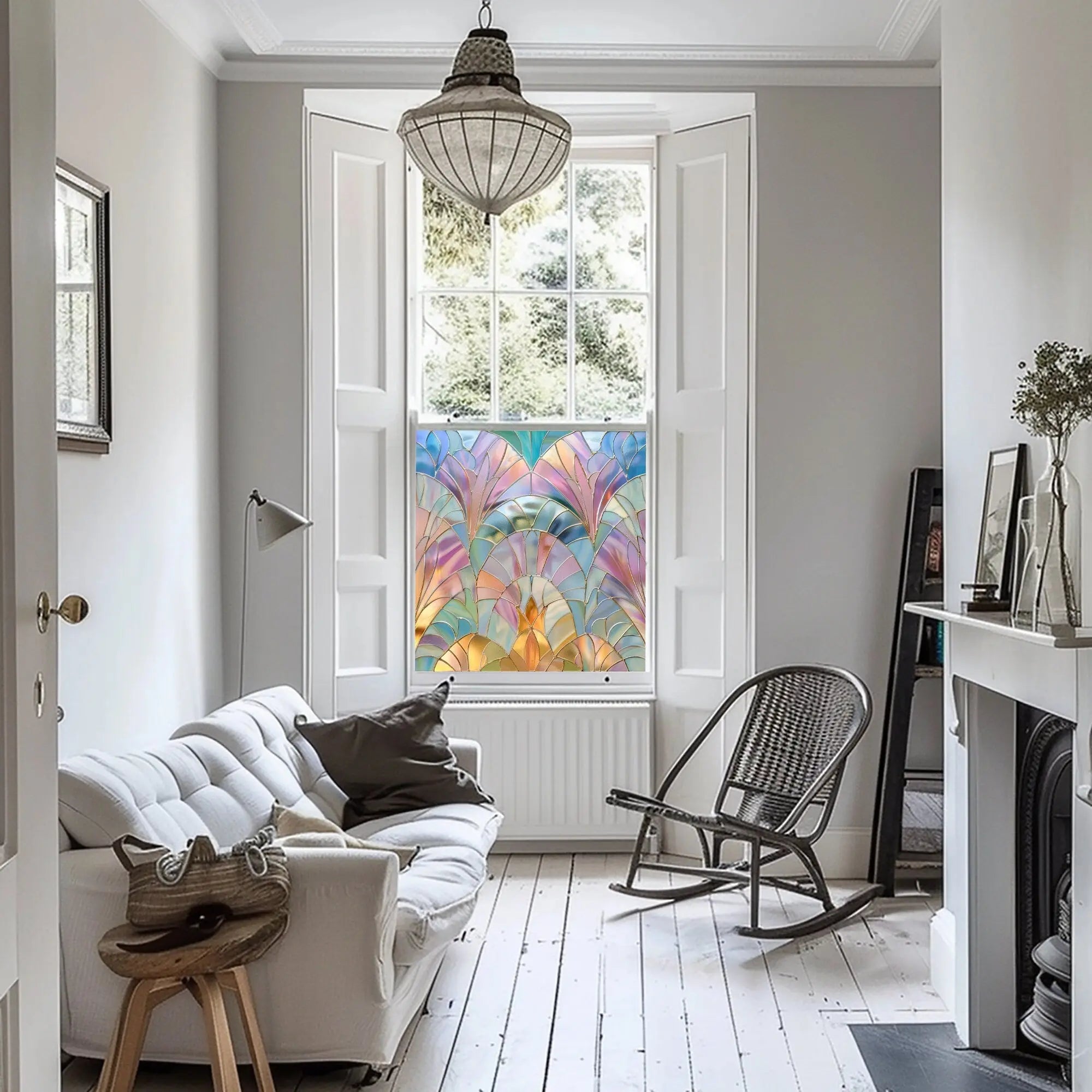 Ussana Stained Glass Window Film Creative Windows