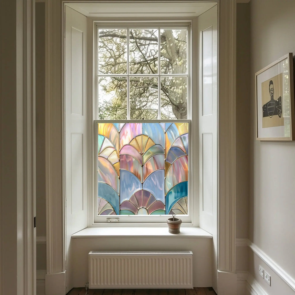 Turin Art Deco Stained Glass Window Film Creative Windows