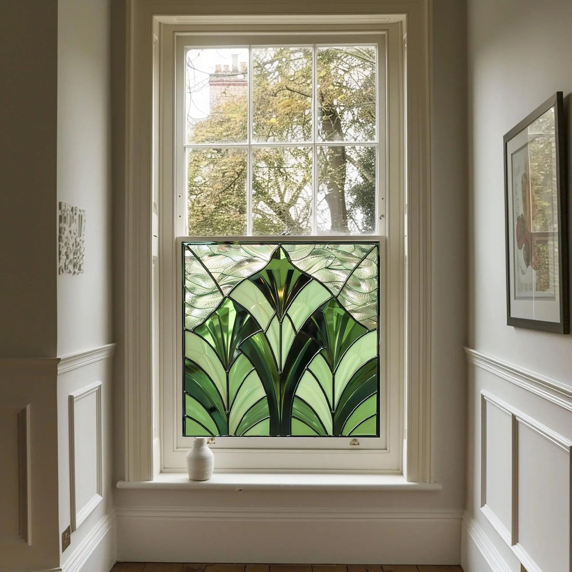 Riomaggiore Privacy Stained Glass Window Film Creative Windows