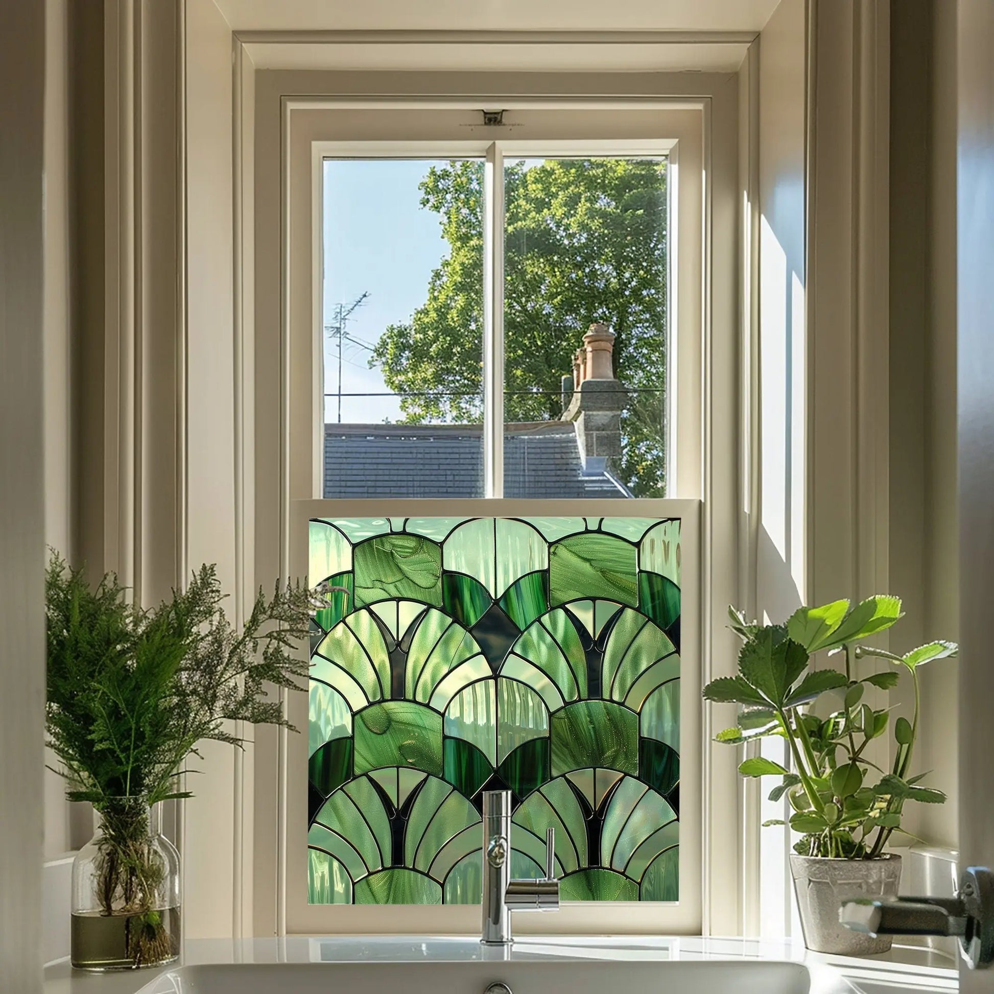 Seborga Privacy Stained Glass Window Film Creative Windows