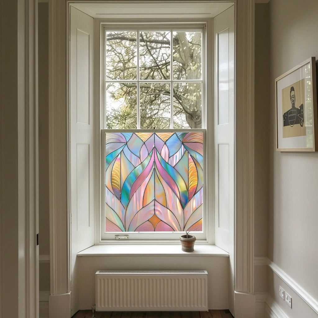 Volvera Privacy Stained Glass Window Film Creative Windows