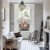 Art Deco Window Film: Serina Privacy Stained Glass Window Film Creative Windows