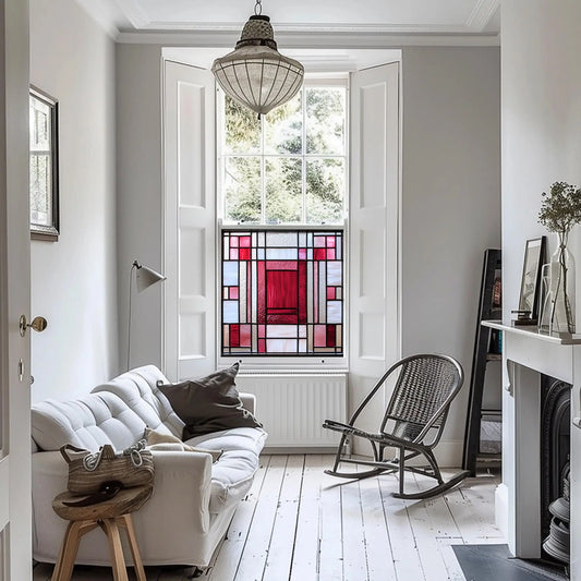 Ozegna Stained Glass Window Film Creative Windows