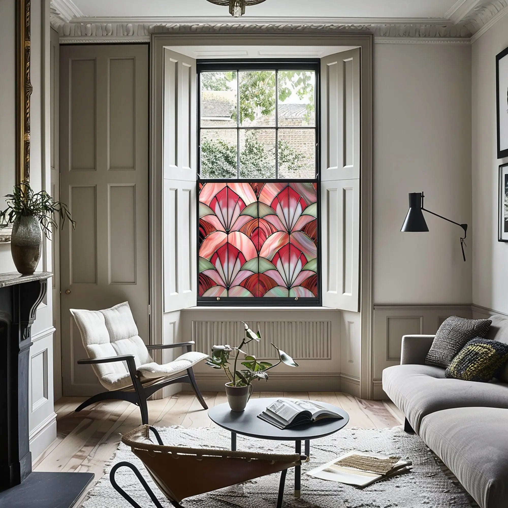 Valderice Stained Glass Privacy Window Film Creative Windows