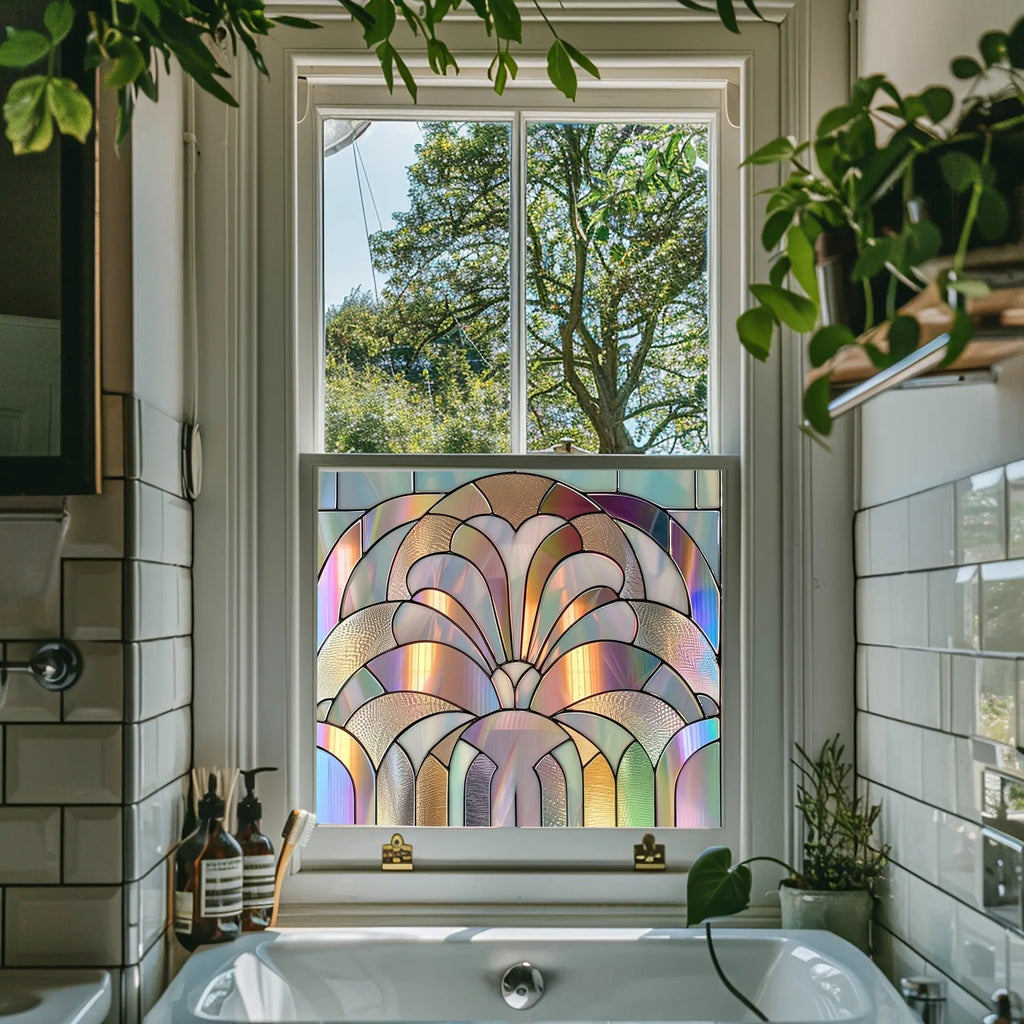 Valbrona Privacy Stained Glass Window Film Creative Windows