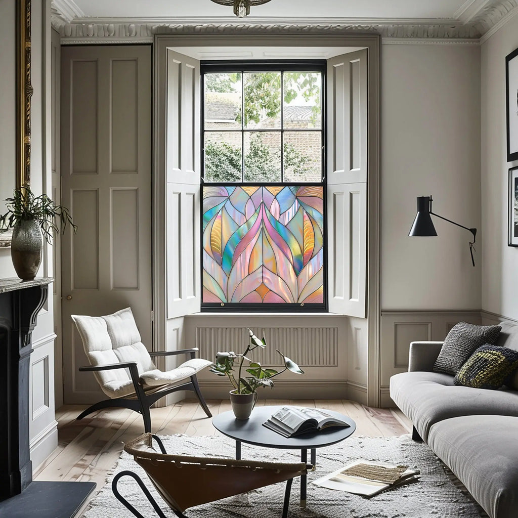 Volvera Privacy Stained Glass Window Film Creative Windows