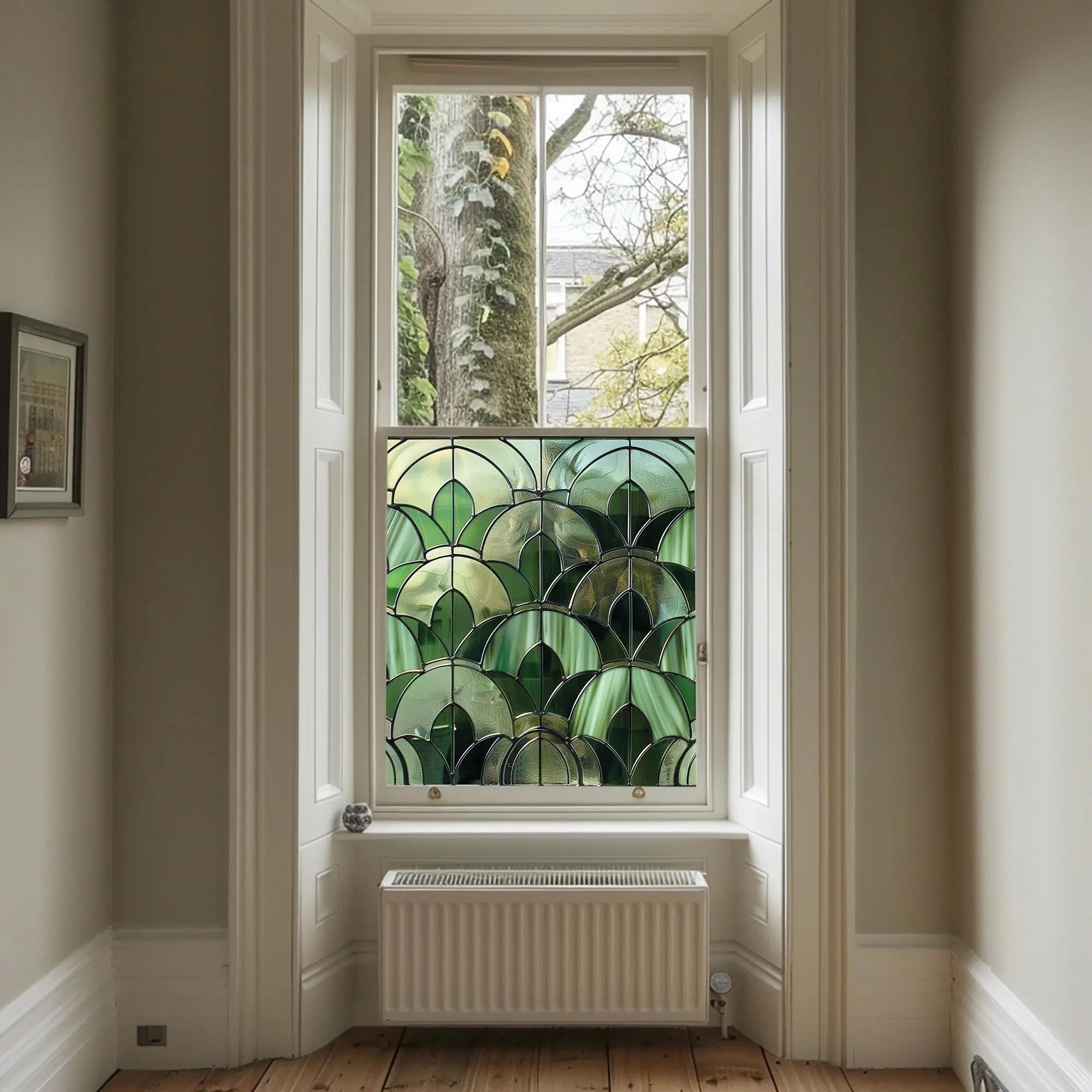 Arluno Stained Glass Privacy Window Film Creative Windows