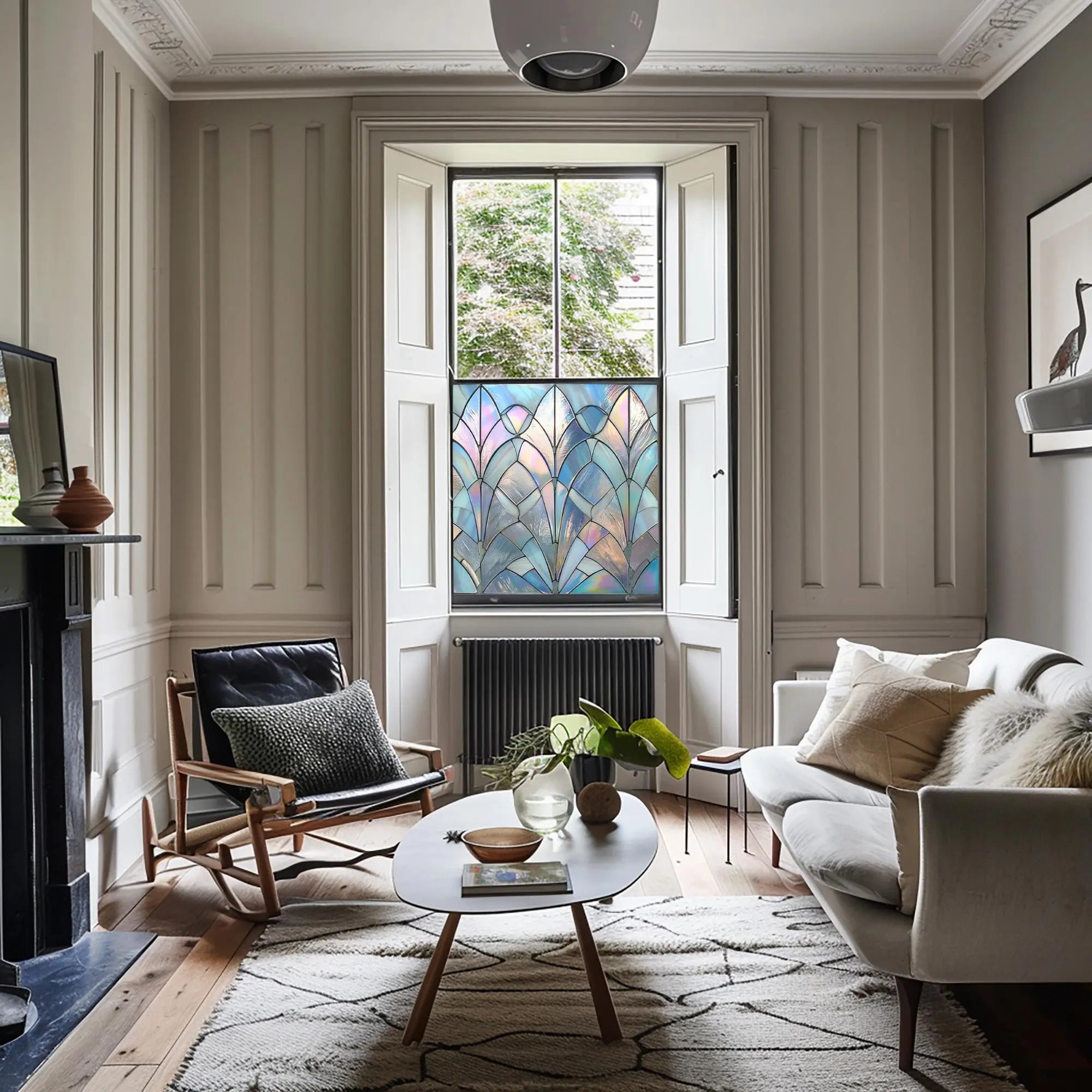 Averara Privacy Stained Glass Window Film Creative Windows