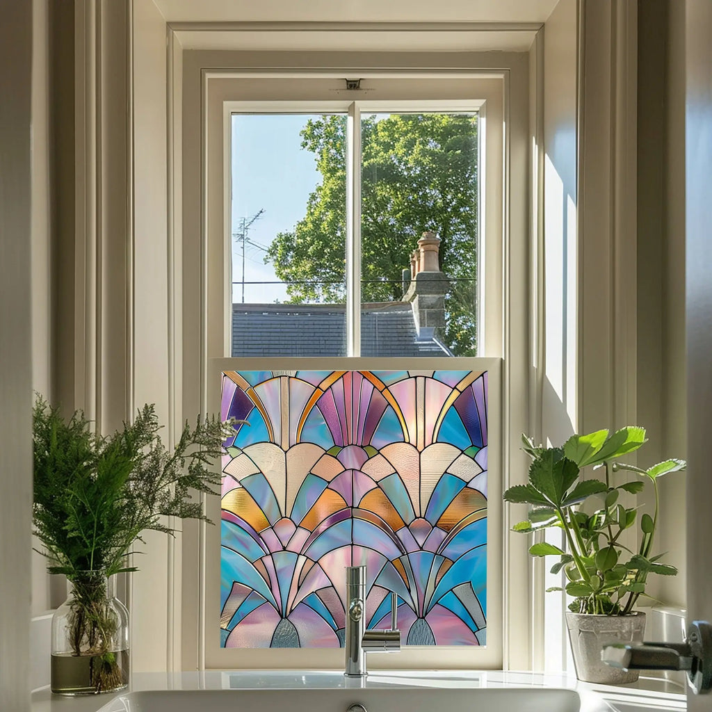 Valchiusa Privacy Stained Glass Window Film Creative Windows