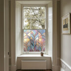 Stained Glass Privacy Window Film – Fan Design Creative Windows