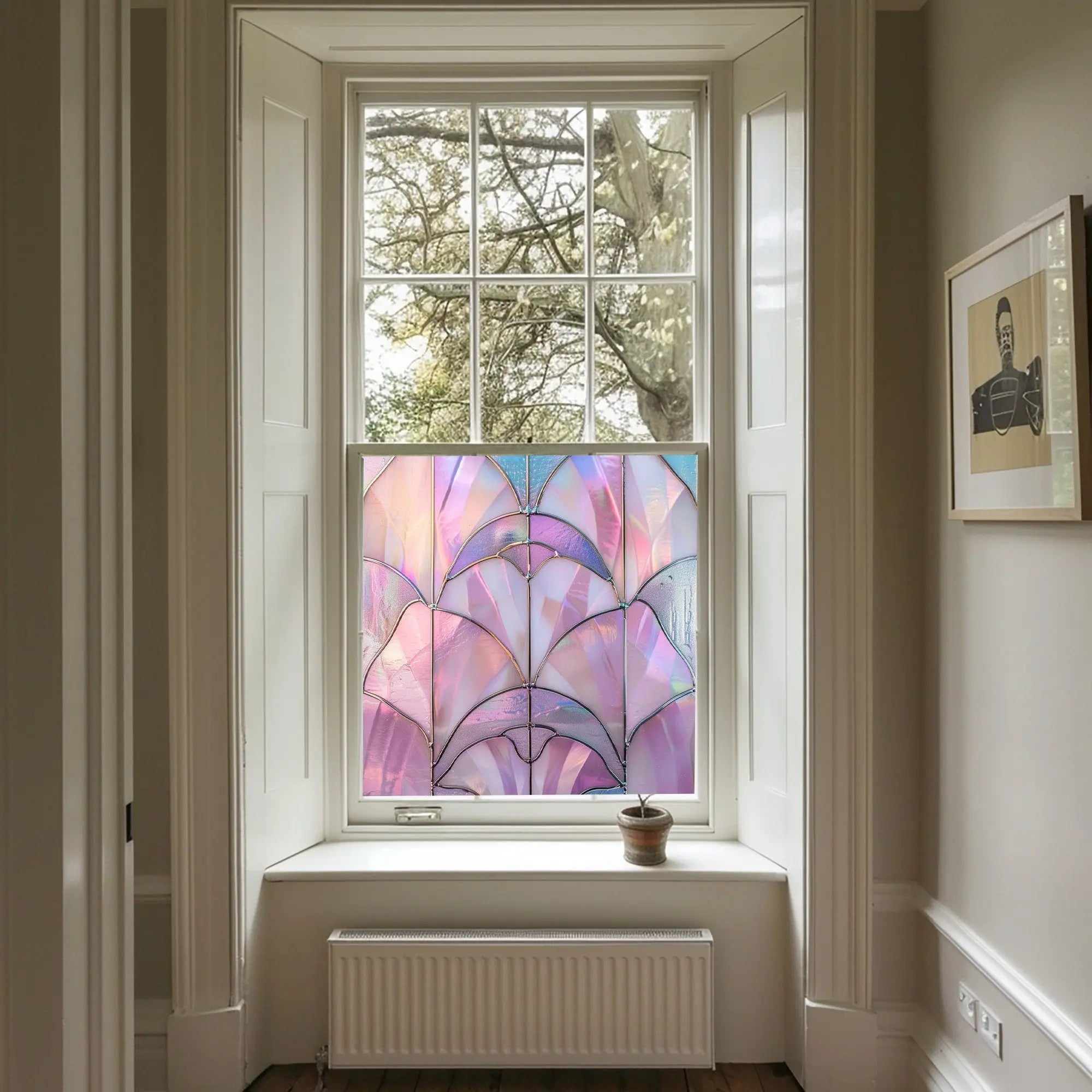 Netro Stained Glass Privacy Window Film Creative Windows