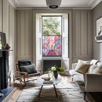 Nettuno Privacy Stained Glass Window Film: A Stylish Addition to Your Space Creative Windows