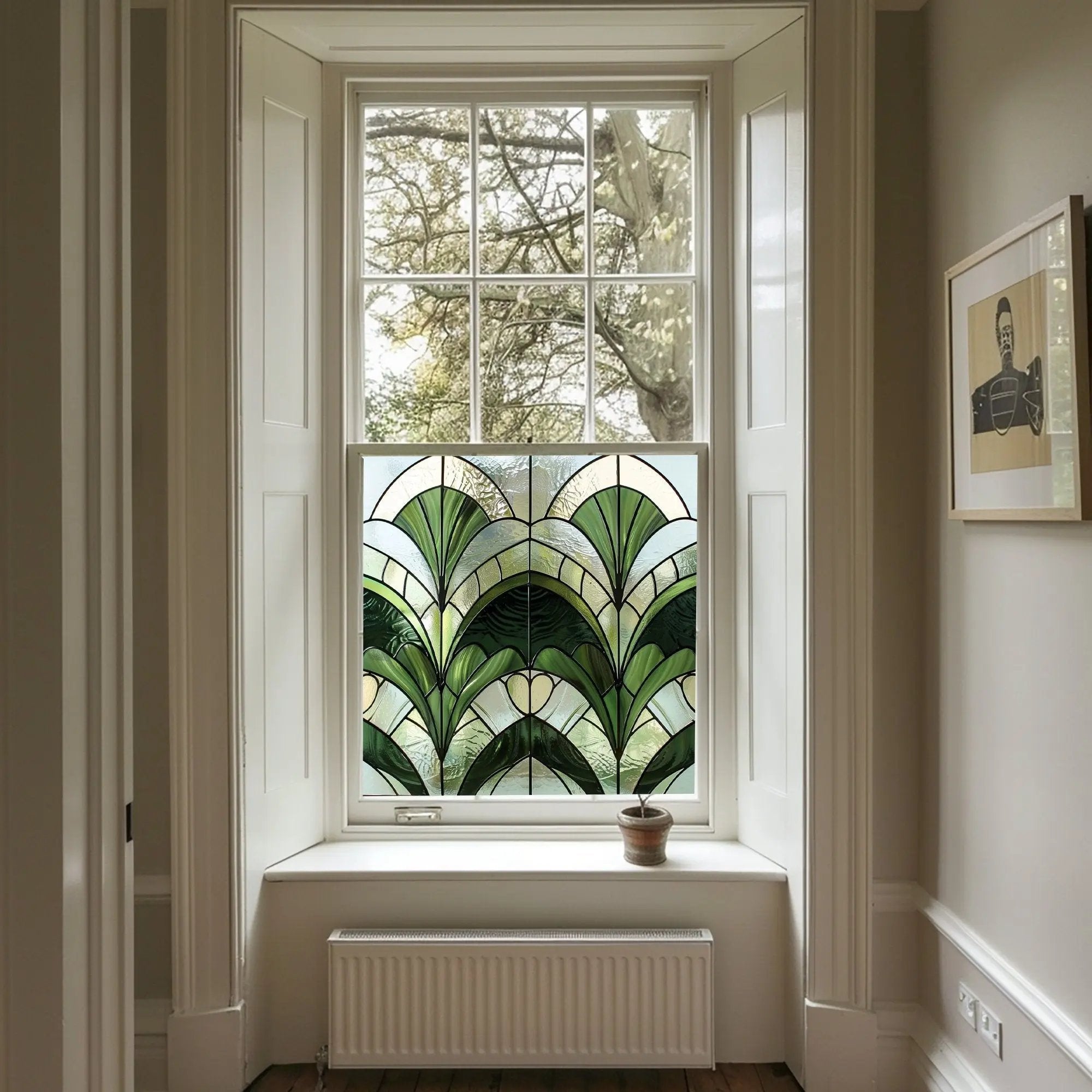 Arpaise Stained Glass Privacy Window Film Creative Windows