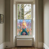 Window Film, Privacy Window Film, Art Deco Window Film, Decorative Window Film, Window, Front Door Window Film, Stained Glass Window Film Creative Windows