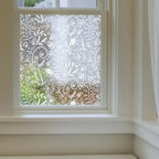Compiano Frosted Floral Privacy Window Film Creative Windows