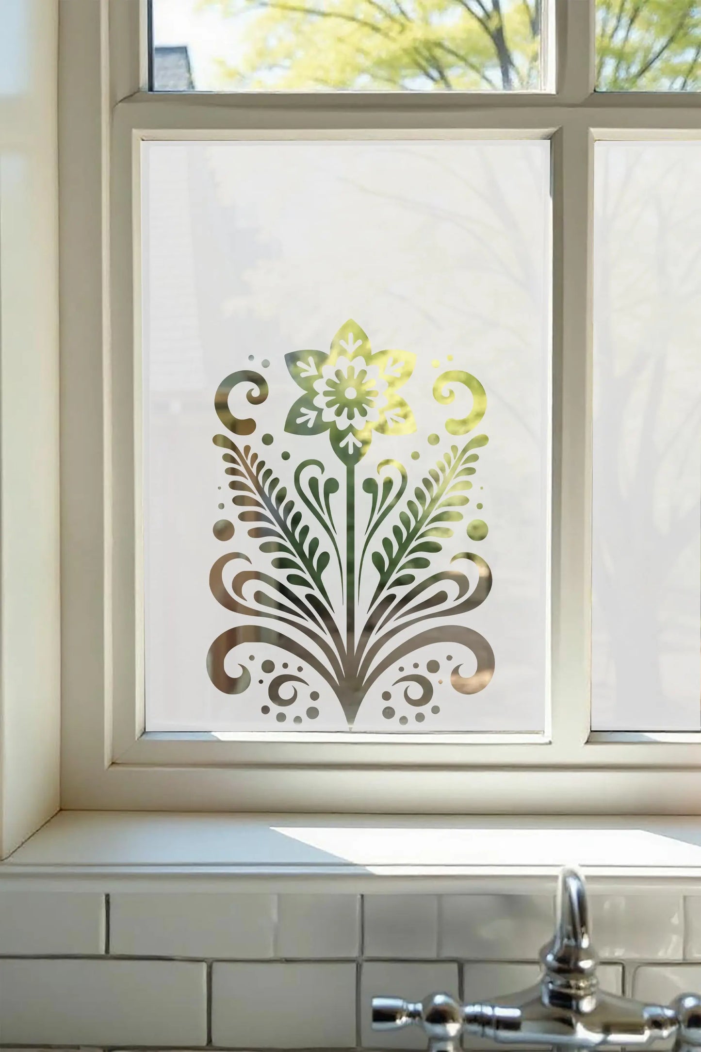 Conselice Cut Out Frosted Window Film Creative Windows