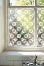 Privacy Window Film Diamond Pattern Frosted Glass Film