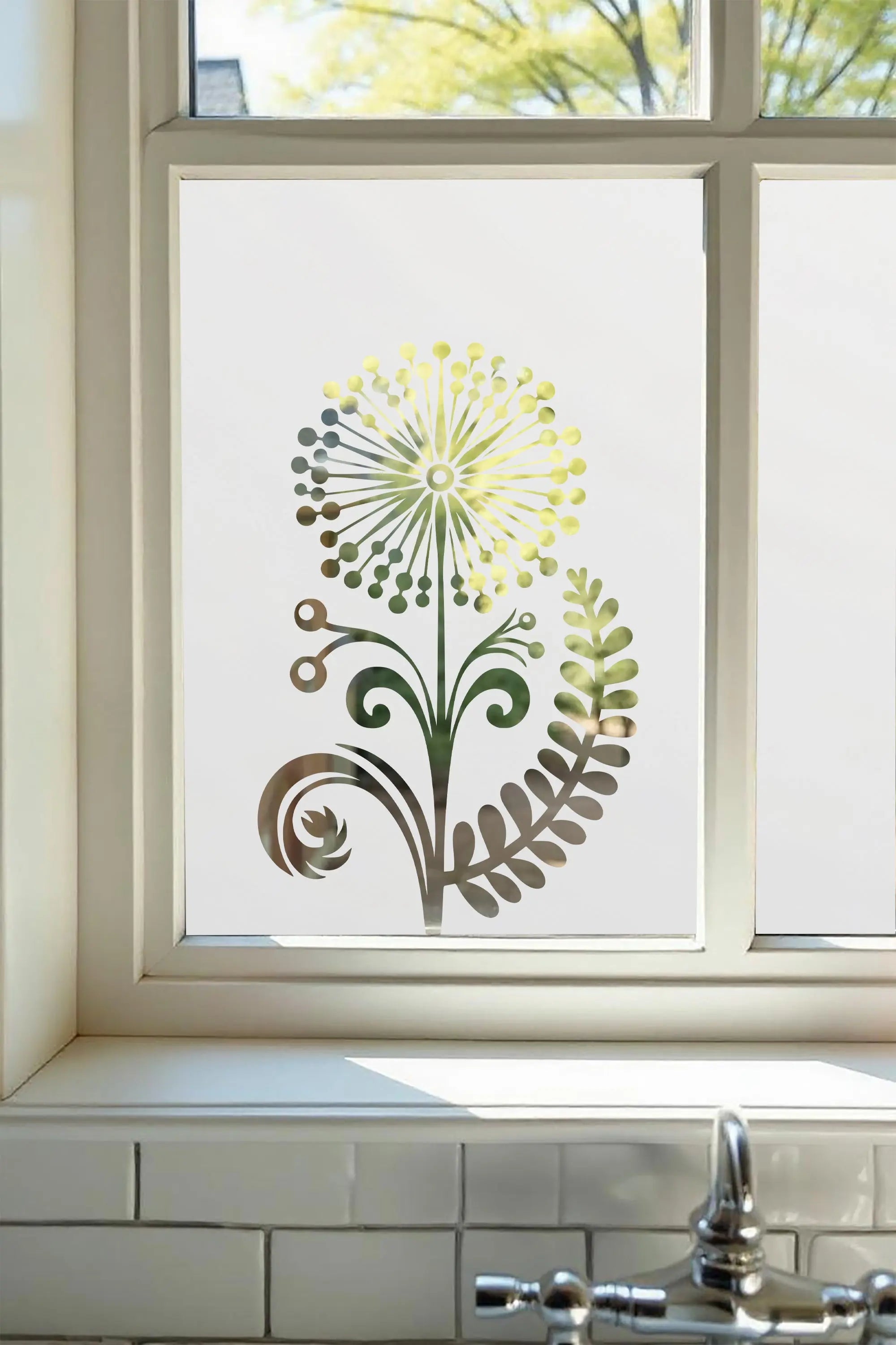 Conselve Cut Out Frosted Window Film Creative Windows
