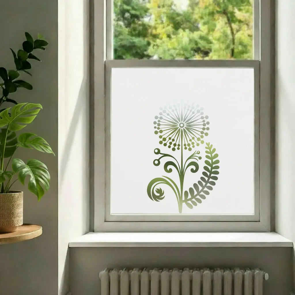Conselve Cut Out Frosted Window Film Creative Windows