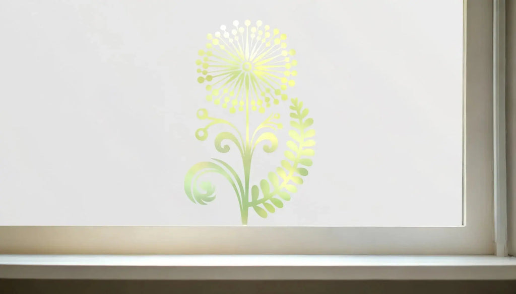 Conselve Cut Out Frosted Window Film Creative Windows