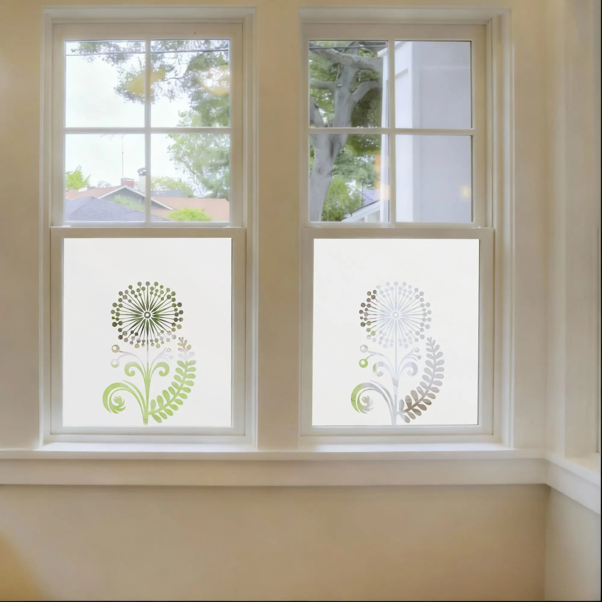 Conselve Cut Out Frosted Window Film Creative Windows