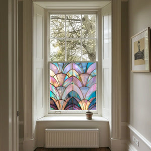 Almadén Stained Glass Privacy Window Film