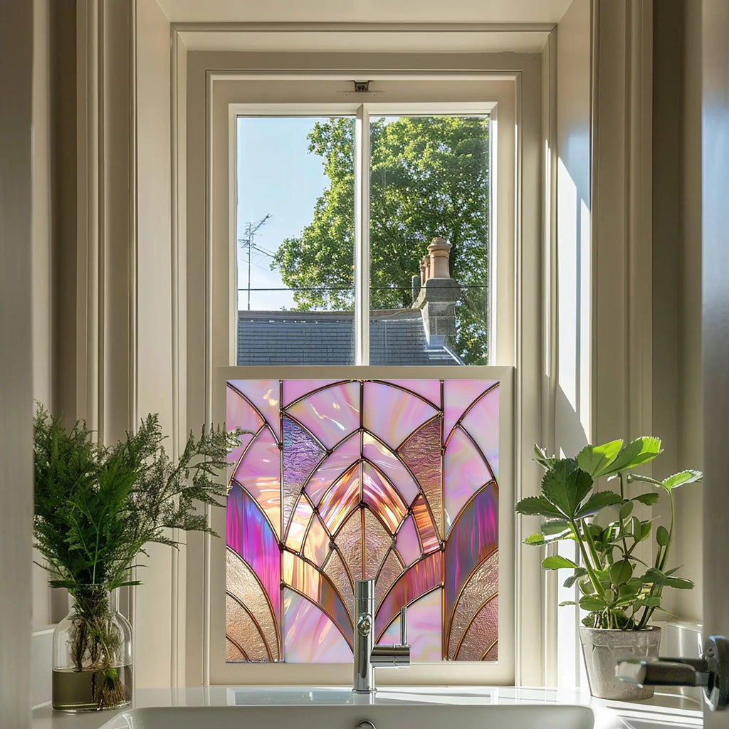Gijón Stained Glass Privacy Window Film Creative Windows