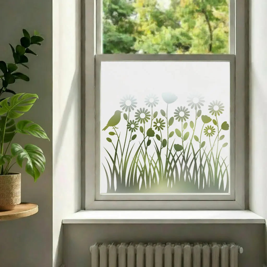 Copertino cut out of frosted window film Creative Windows