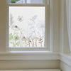 Colico Frosted Privacy Wild Flowers Cut Out Window Film Creative Windows