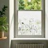 Colico Frosted Privacy Wild Flowers Cut Out Window Film Creative Windows