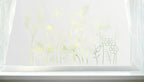 Colico Frosted Privacy Wild Flowers Cut Out Window Film Creative Windows