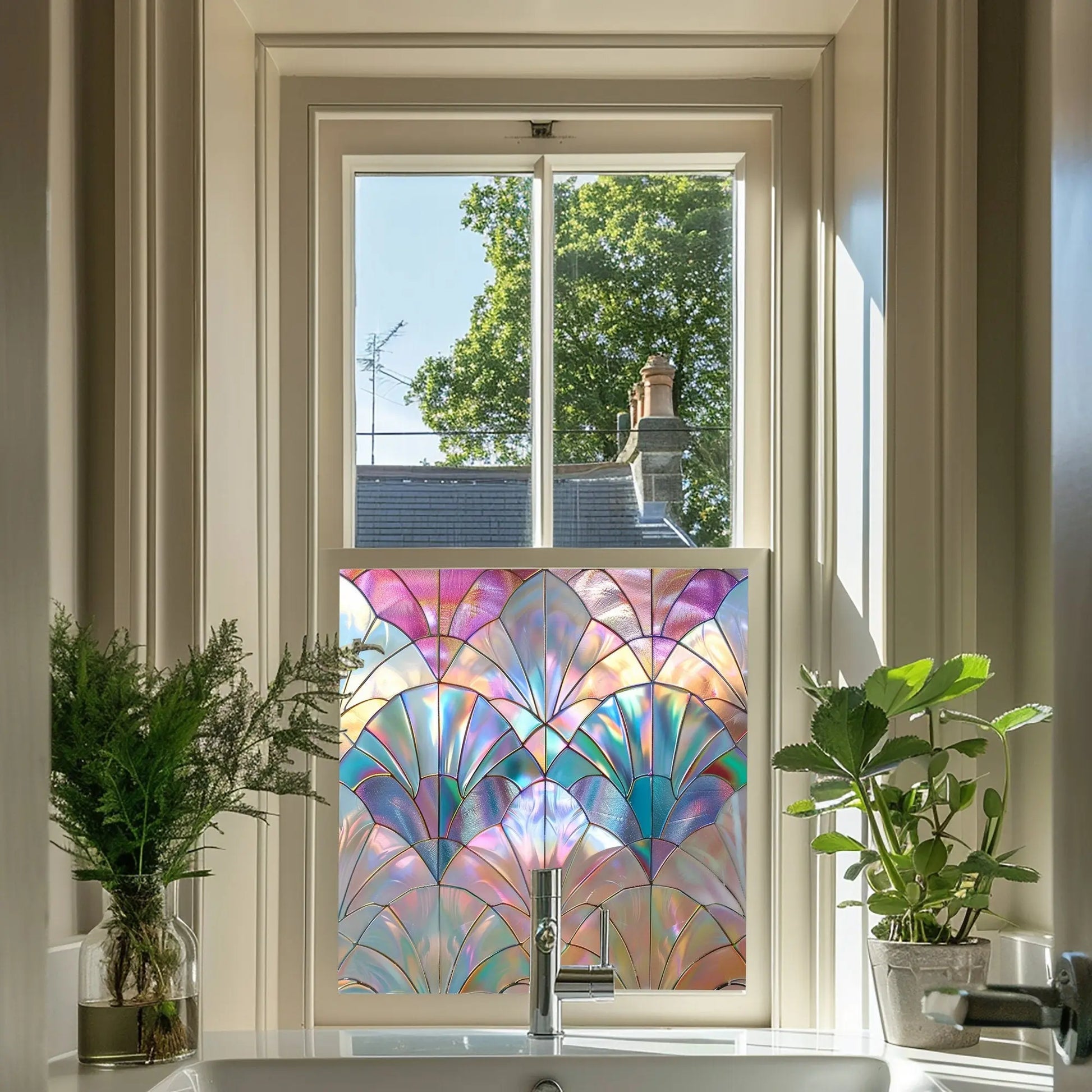 Nals Stained Glass Privacy Window Film Creative Windows