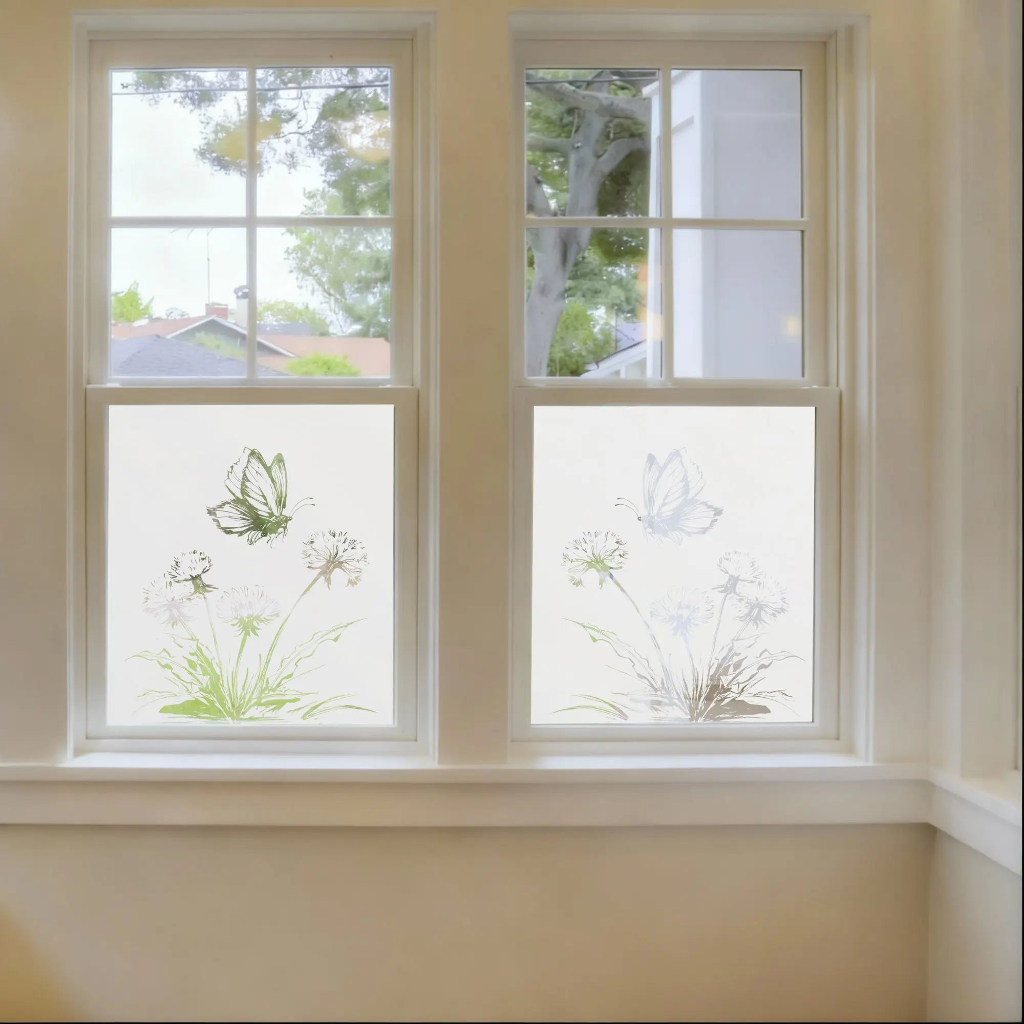 Colleferro Privacy Frosted Cut Out Window Film Creative Windows