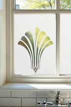 Colere Frosted Privacy Art Deco Cut Out Window Film Creative Windows