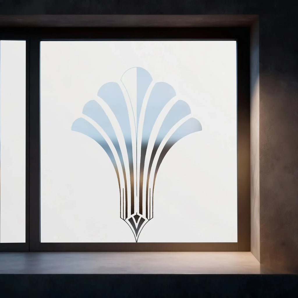 Colere Frosted Privacy Art Deco Cut Out Window Film Creative Windows