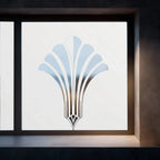 Colere Frosted Privacy Art Deco Cut Out Window Film Creative Windows