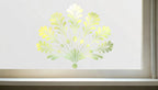 Colfelice Frosted Privacy Art Deco Cut Out Window Film Creative Windows
