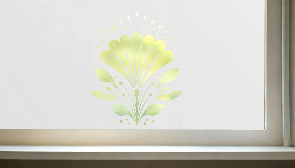 Coli Frosted Privacy Art Deco Cut Out Window Film Creative Windows