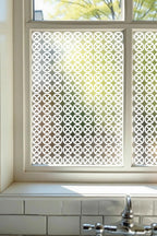 Privacy Window Film Circle Geometric Frosted Glass Film