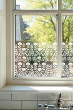 Guspini Frosted Privacy Window Film Border Creative Windows