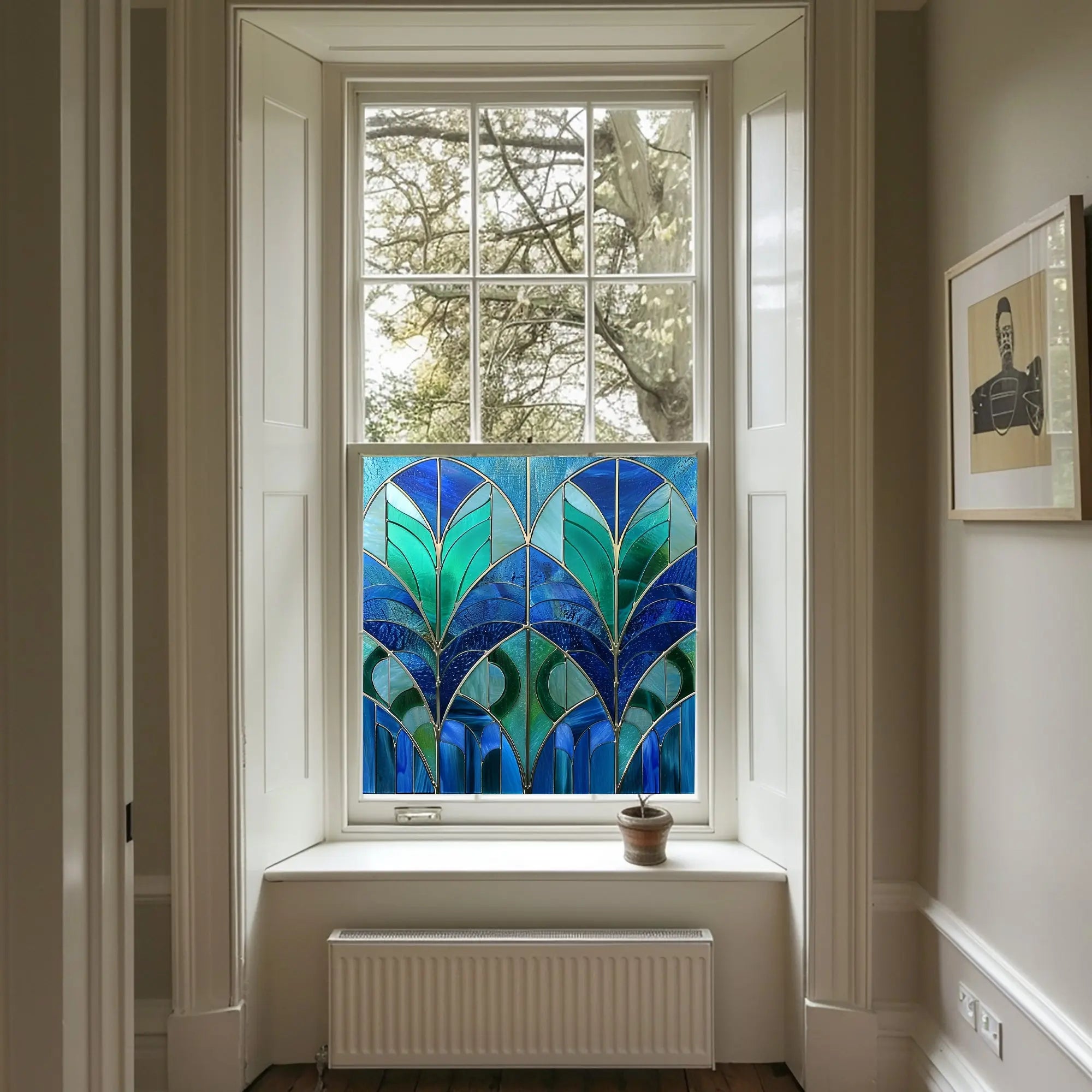 Alezio Stained Glass Window Film Creative Windows