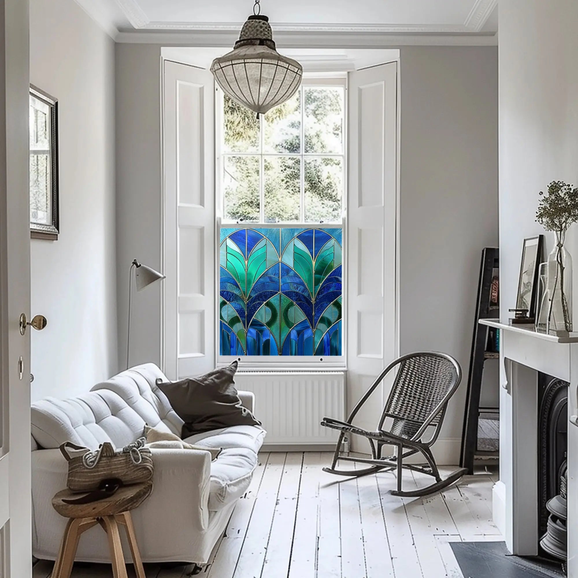 Alezio Stained Glass Window Film Creative Windows