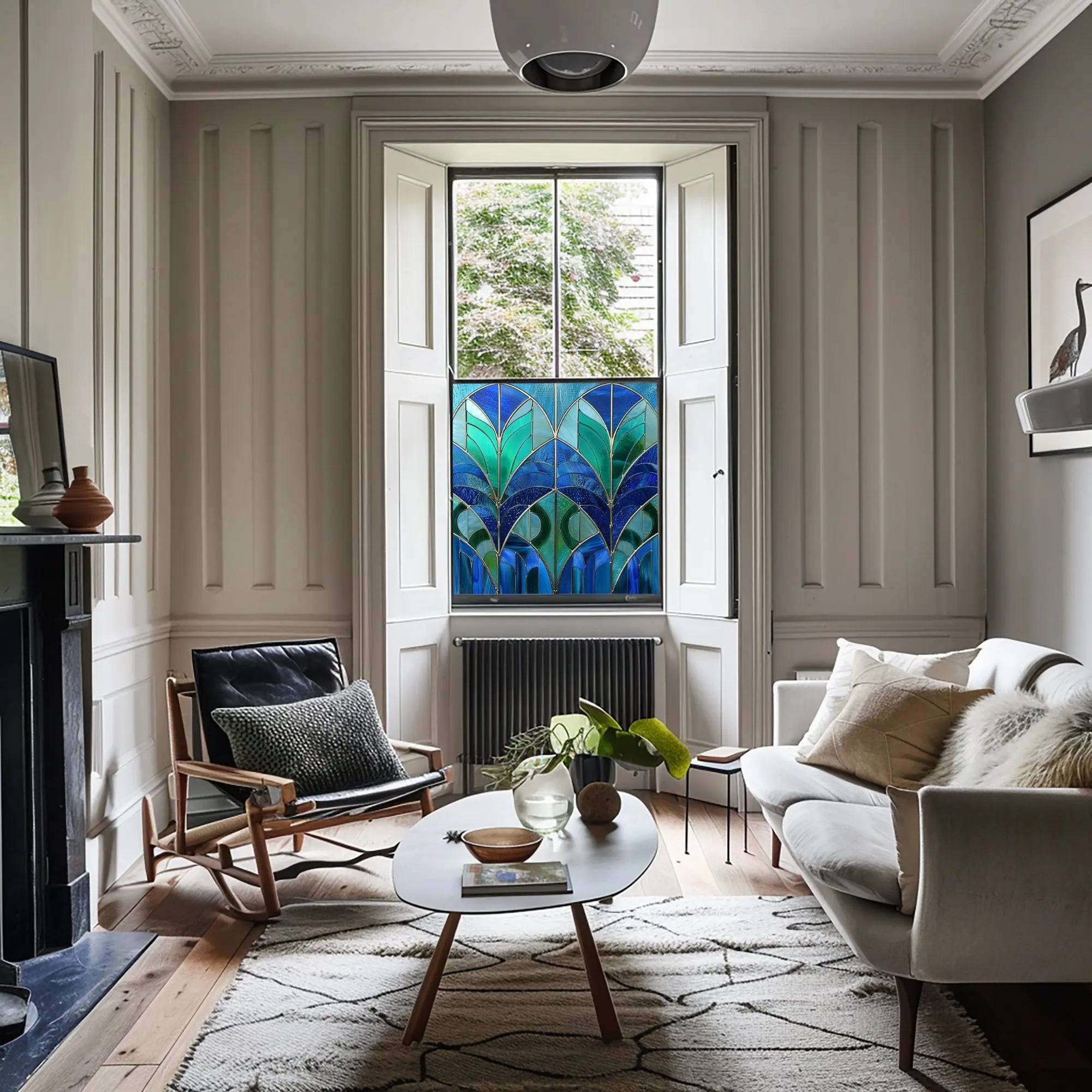 Alezio Stained Glass Window Film Creative Windows