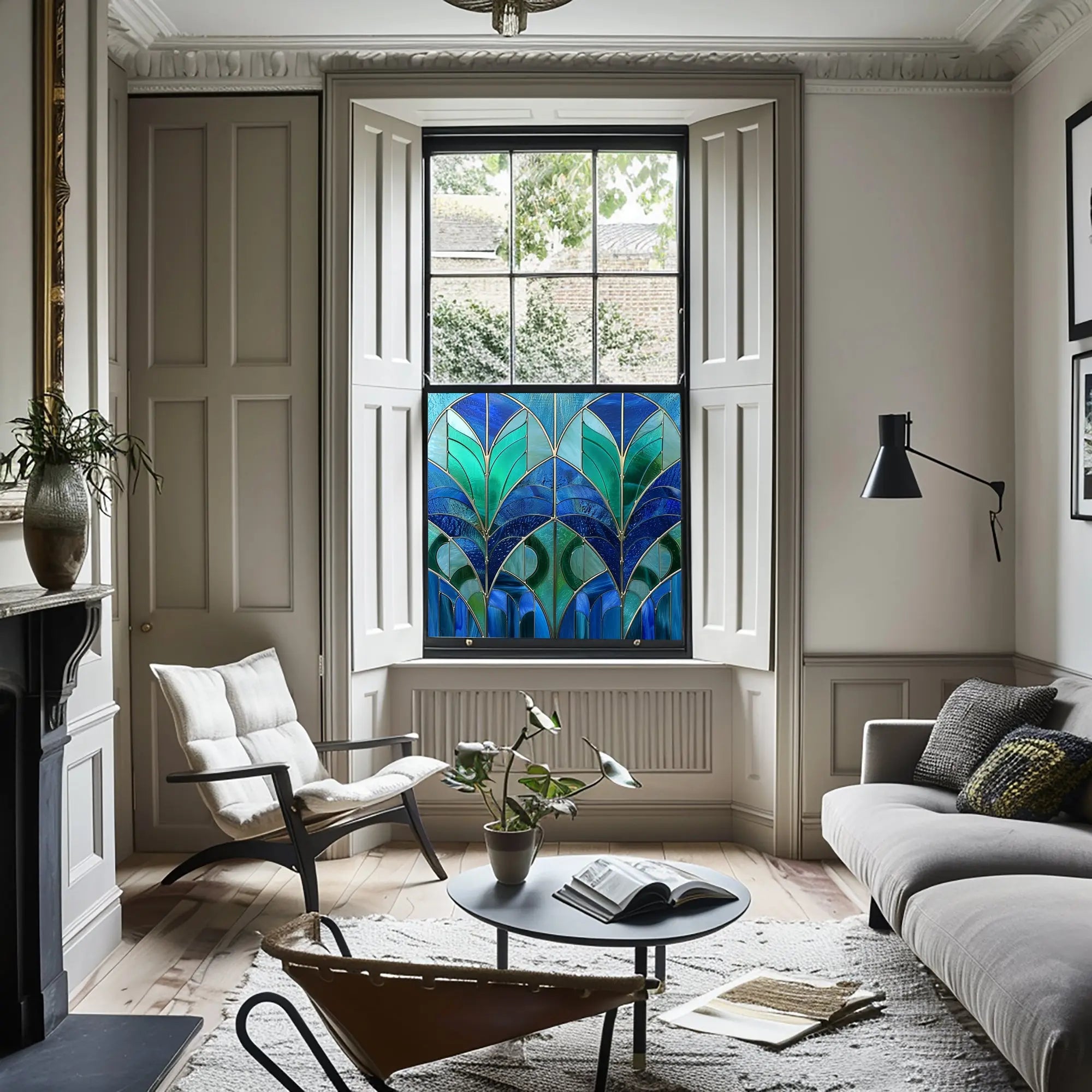 Alezio Stained Glass Window Film Creative Windows